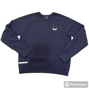 Castore Men's Crew Neck Pullover‎ Zippered Chest Pocket Sweatshirt XL